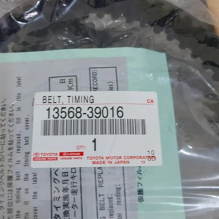 timming belt Innova Fortuner Hilux asli suku cadang Toyota RESMI