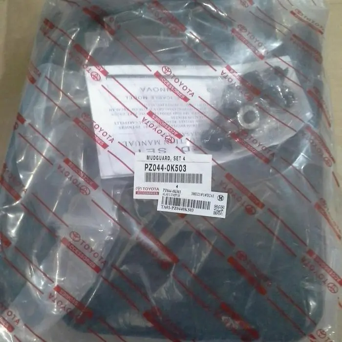 mudguard alas lumpur 1set innova 2012 atas asli suku cadang toyota