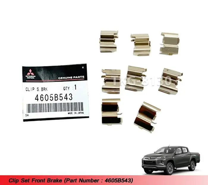 CLIP SET,FR BRAKE MITSUBISHI PAJERO TRITON